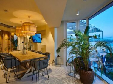 Pabisa Bali Terasse Meerblick