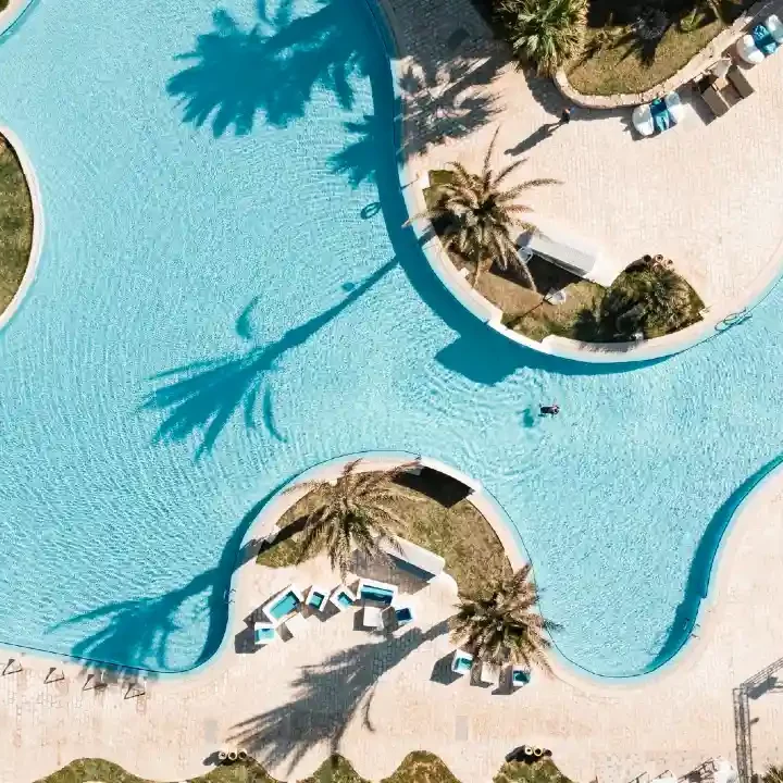 Robinson Djerba Bahiya aus der Luft