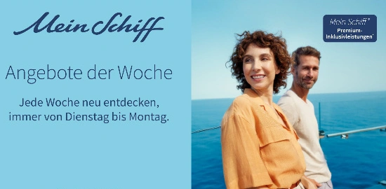 Mein Schiff - Angebote der Woche