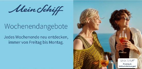 Mein Schiff - Wochenendangebote