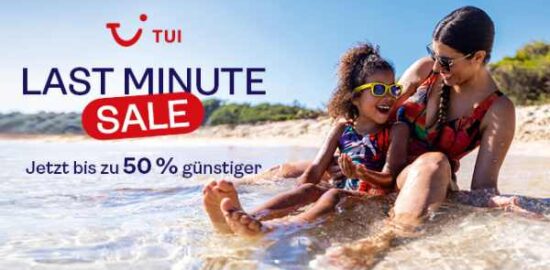 TUI Last Minute Sale